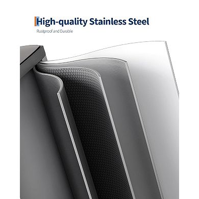 Kitchen Pedal Bin, Dual Compartment Recycling Bin, Soft Close Lid, Removable Buckets for Home Use