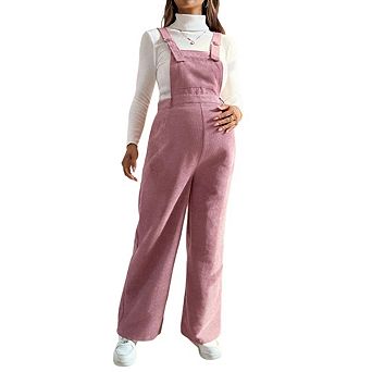 Womens Maternity Overalls Jumpsuit Romper Bodysuit Outfit