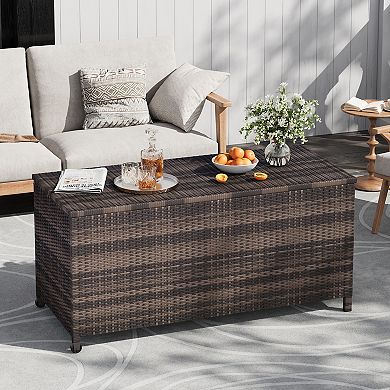 ANIXOL Wheeled Outdoor Deck Storage Box