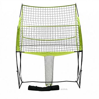 Volleyball Net System 8x11 Ft, Adjustable Height Portable Training Net with Carry Bag for patio