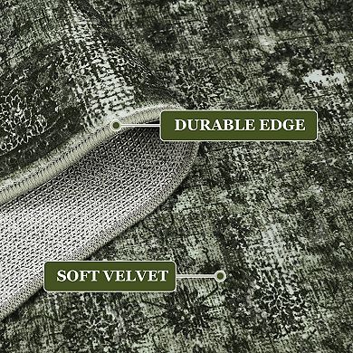 Large Area Rugs for Living Room Soft Vintage Area Rugs Distressed Non-Shedding Throw Carpet