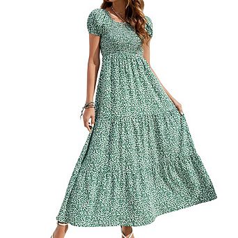 Maternity Dress Women's Off Shoulder Split a Line Casual Maxi Dress Photography Dress