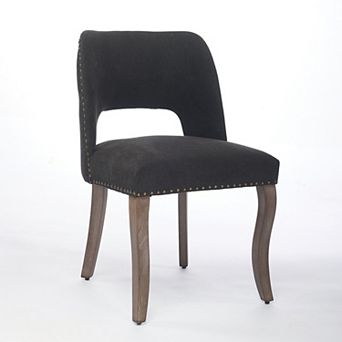 Pnronnc Curved Frame Dining Chairs with Nailhead Trim Dinner Chair