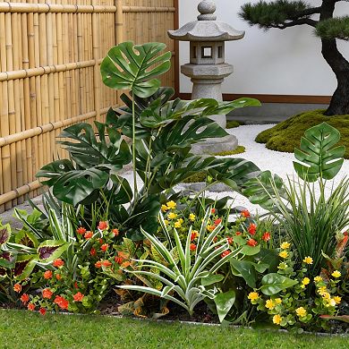 18 Pcs UV Resistant Artificial Boxwood Greenery