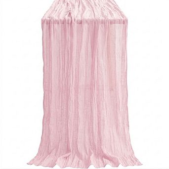 Cheesecloth Table Runners Sheer Boho Gauze for Wedding & Party Decor
