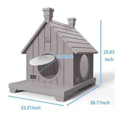 Cat House Condo Multi Style Pet Furniture Comfortable Hideaway for Indoor Cats