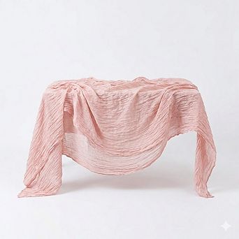 Cheesecloth Table Runner Boho Gauze Soft Sheer Fabric 2 Pack
