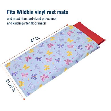 Butterfly Garden Blue Original Rest Mat Cover