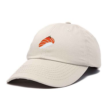 Dalix Salmon Sushi Embroidered Dad Cap