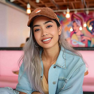 Dalix Salmon Sushi Embroidered Dad Cap