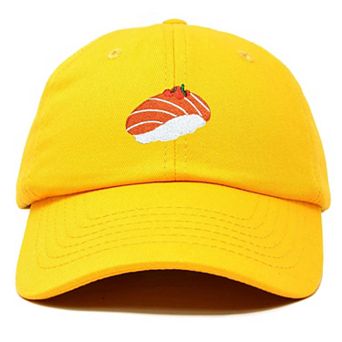 Dalix Salmon Sushi Embroidered Dad Cap