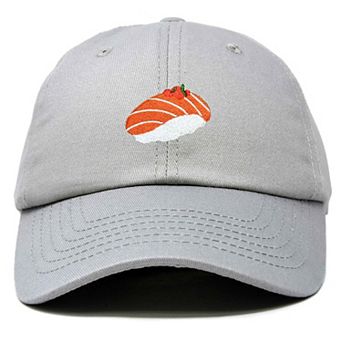 Dalix Salmon Sushi Embroidered Dad Cap