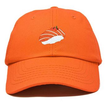 Dalix Salmon Sushi Embroidered Dad Cap