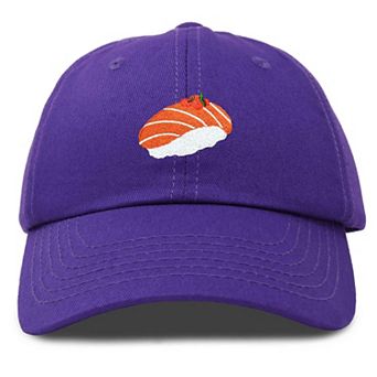 Dalix Salmon Sushi Embroidered Dad Cap