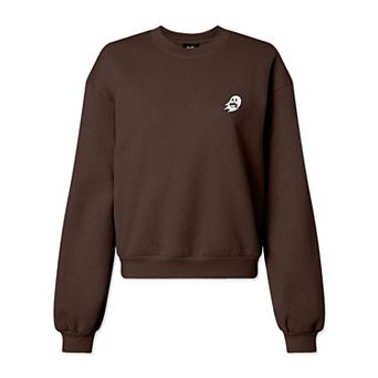 Dalix Ghost Coffee Relaxed Sweatshirt