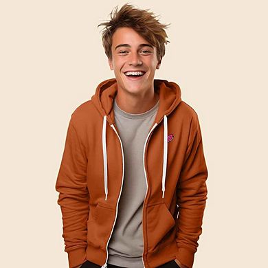 Dalix Donut Zip Hoodie