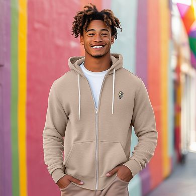 Dalix Lightning Bolt Zip Hoodie (Glow in the Dark)