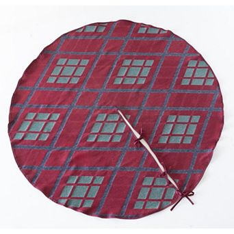Discover Europe - Made in Spain Geometric Pattern Christmas Tree Skirt