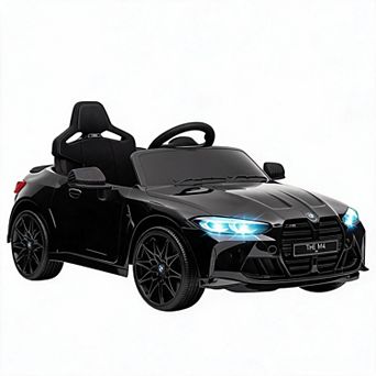 12V Kids Ride On Sports Car with Parent Remote, 3 Speeds, LED Lights and Music