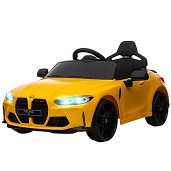 12V Kids Ride On Sports Car with Parent Remote, 3 Speeds, LED Lights and Music