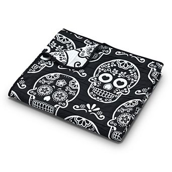 Greenland Home Fashions Sugar Skull Throw Blanket