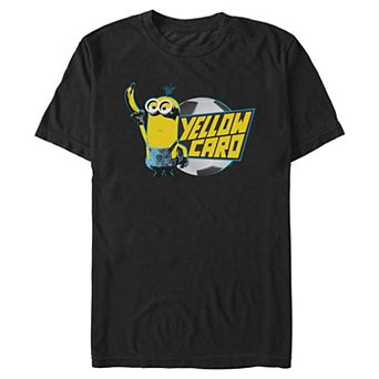 Men's Despicable Me Yellow Card Graphic Tee