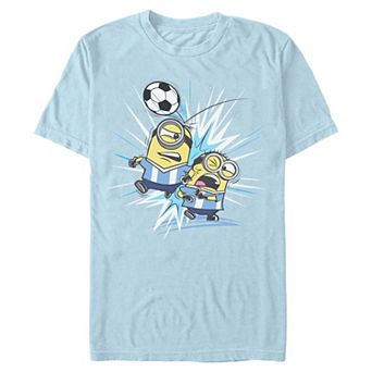 Men's Despicable Me Minions Soccer Brawl Graphic Tee