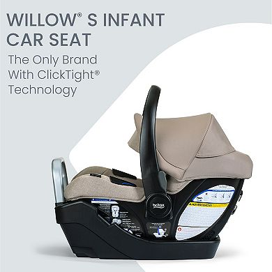 Britax Willow S Rear-Facing Infant Car Seat With ClickTight Technology