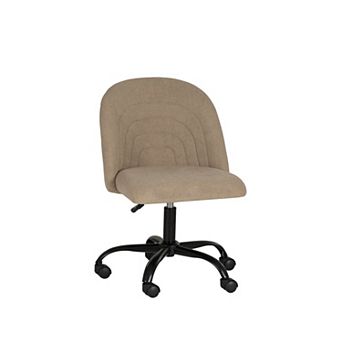 Linon Skyla Swivel Office Chair with Adjustable Height