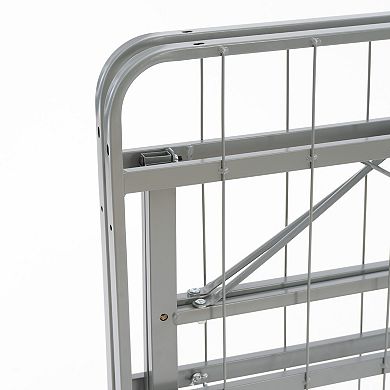 Linon Franson Metal Folding Platform Bed Frame