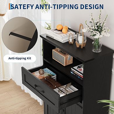 Bathroom Storage Cabinet Set of 2