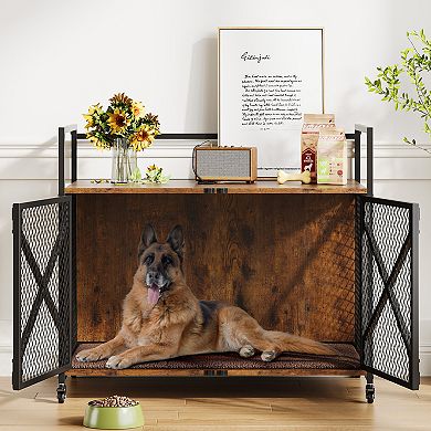 41" Heavy Duty Dog Crate Furniture