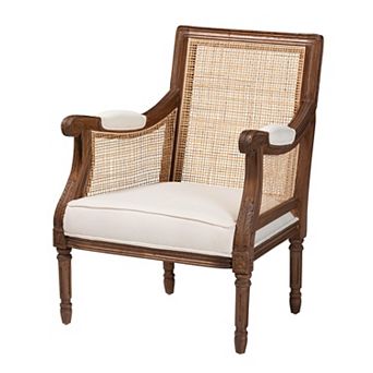 bali & pari Desmond Natural Rattan Accent Chair
