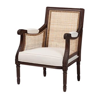 bali & pari Desmond Natural Rattan Accent Chair