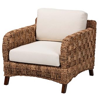 bali & pari Vevina Seagrass Accent Chair