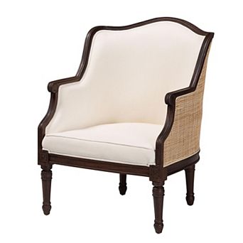 Bali & Pari Ornella Natural Rattan Accent Chair