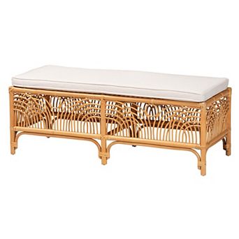 bali & pari Materra Natural Rattan Bench