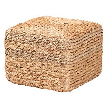 bali & pari Marella Seagrass Square Footstool
