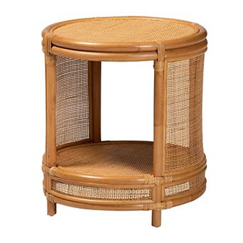 bali & pari Natural Rattan End Table