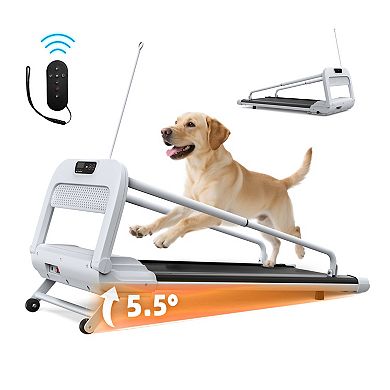 WOW PIONEER 2025 New Quiet Smart Pet Treadmill with Adjustable Speed for Small Medium Dogs