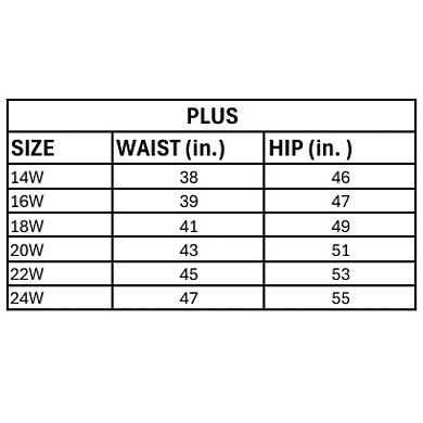 Hearts of Palm Plus Size Bloom Service Solid Tech Stretch Bermuda Shorts