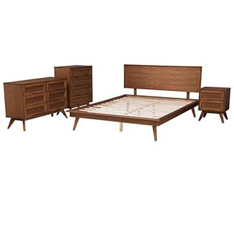 Baxton Studio Melora 4 pc Bedroom Set