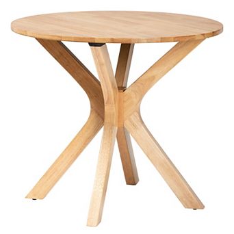 Baxton Studio Kenji 34-inch Round Dining Table