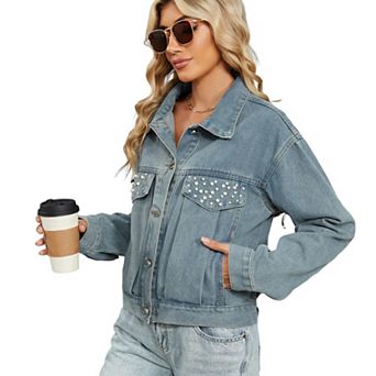 Women's Pearl Denim Jacket