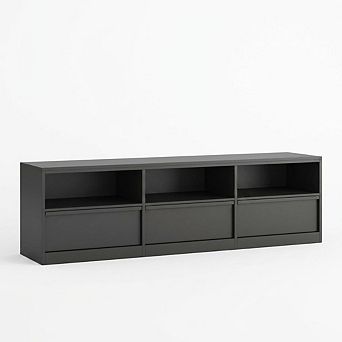 Mid-Century Modern TV Stand, Heavy Duty Entertainment Center and Media Console Cabinet