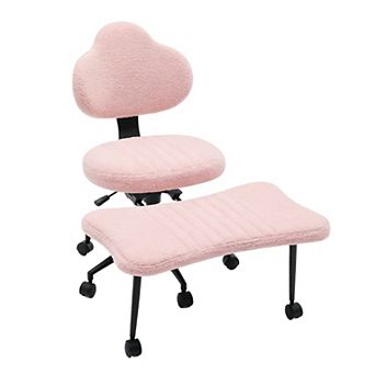 Cross Legged Office Chair Ergonomic Criss Cross Chair for Meditation ADHD Yoga Work Desk Chair