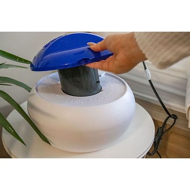 Crane Pure Steam Vaporizer 1.0 Gallon Filter Free Whisper Quiet Pure Mist Dishwasher Safe