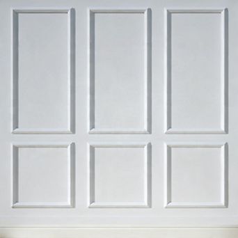 Peel and Stick Wall Trim Set Preformed Frame Wainscoting
