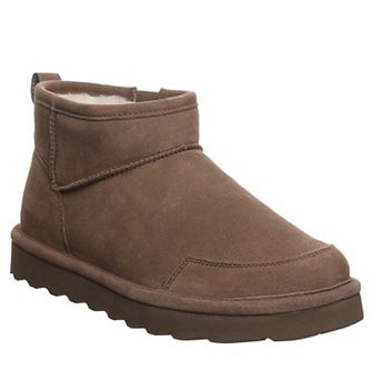 Bearpaw Brady Short Men's Suede Boots Ankle Slip-On Comfort Footwear
