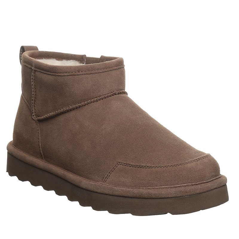 Bearpaw Brady Short Men's Suede Boots Ankle Slip-On Comfort Footwear